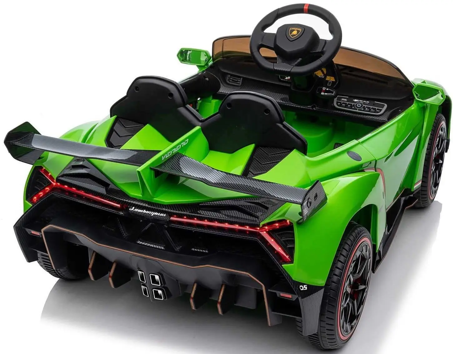 Электромобиль Titan Toys Lamborghini Veneno (Green) - 8