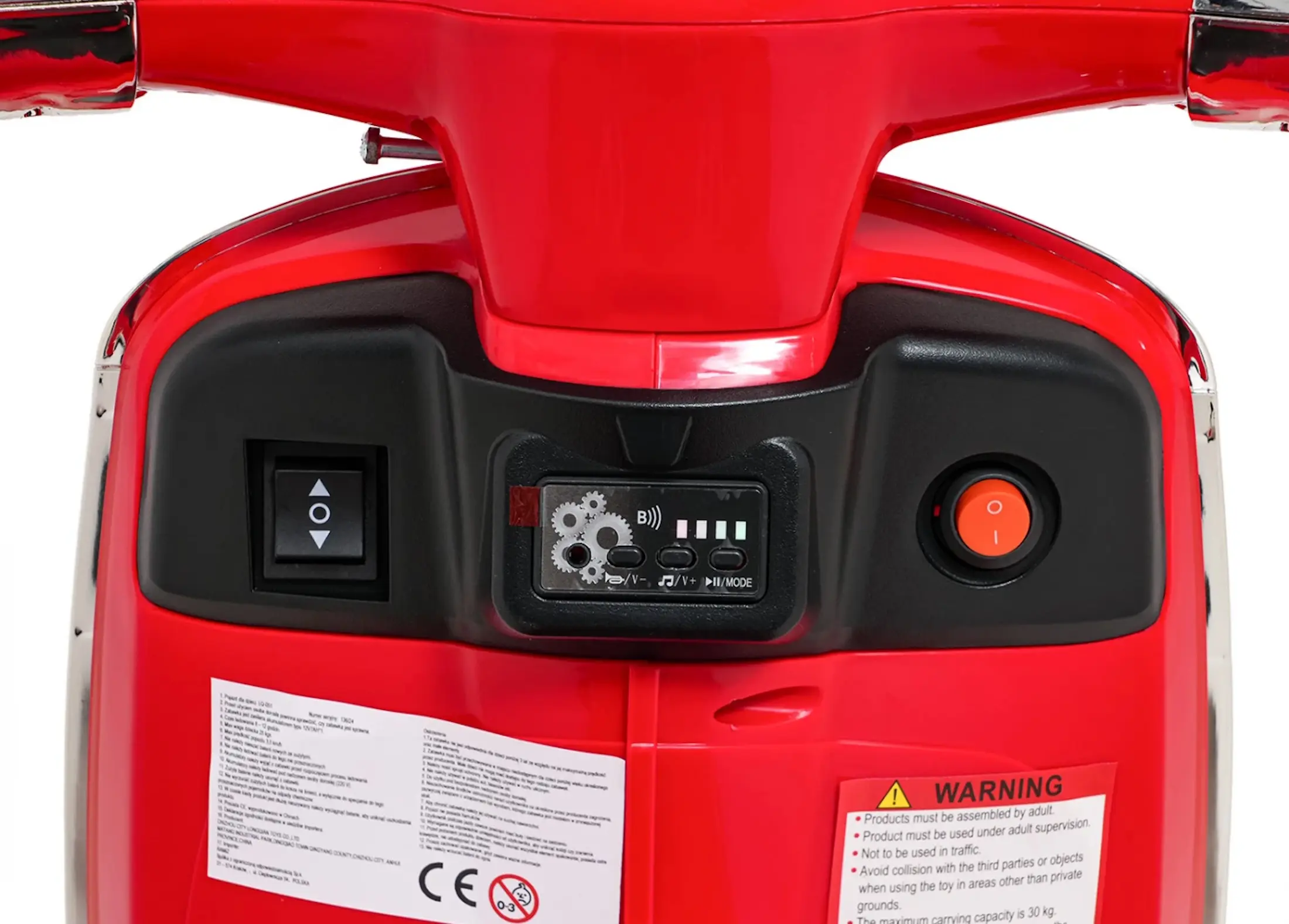 Электроскутер Vespa Roma (Red)