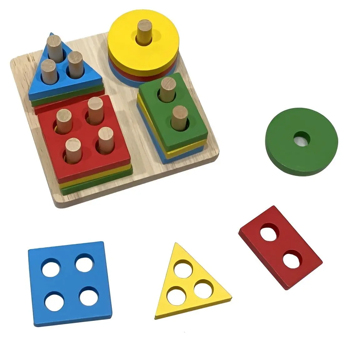 Joc de dezvoltare AliBibi IWH569661 (Multicolor)