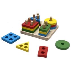 Joc de dezvoltare AliBibi IWH569661 (Multicolor)