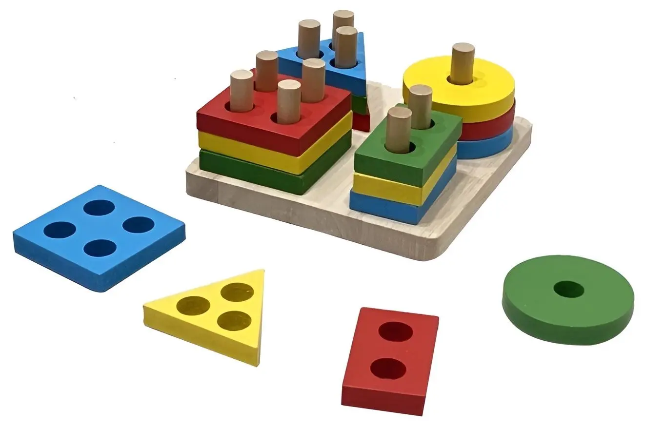 Joc de dezvoltare AliBibi IWH569661 (Multicolor)