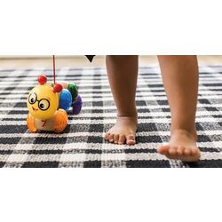 Jucarie de tragere Baby Einstein Inch Along Cal Thumb