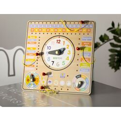 Tabla de dezvoltare Ecotoys ESC-W-036 (Wood) Thumb