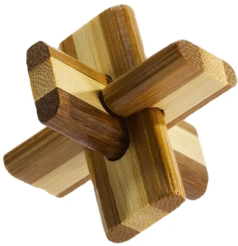 Головоломка Eureka Bamboo Doublecross 473125