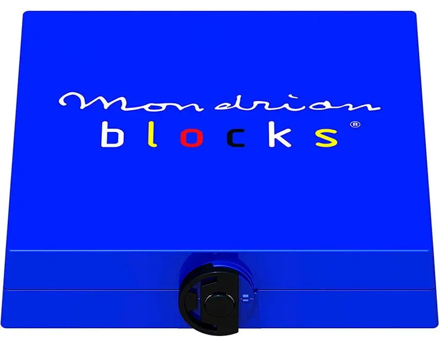 Игра головоломка Eureka Ah!Ha Mondrian Blocks Blue Edition 473555 - 3