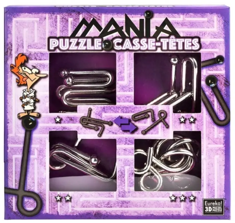 Металлическая головоломка Eureka Mania Casse-Tetes 473204 - 2