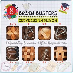 Набор головоломок Eureka Brain Busters Cerveaux En Fusion 473360