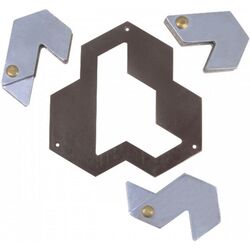 Joc pentru dezvoltare Hanayama Huzzle Cast Hexagon Thumb
