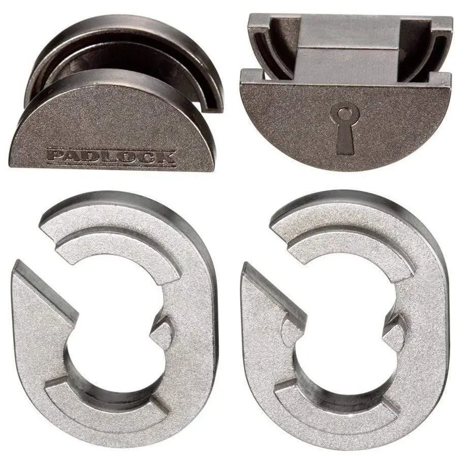 Joc pentru dezvoltare Hanayama Huzzle Cast Padlock