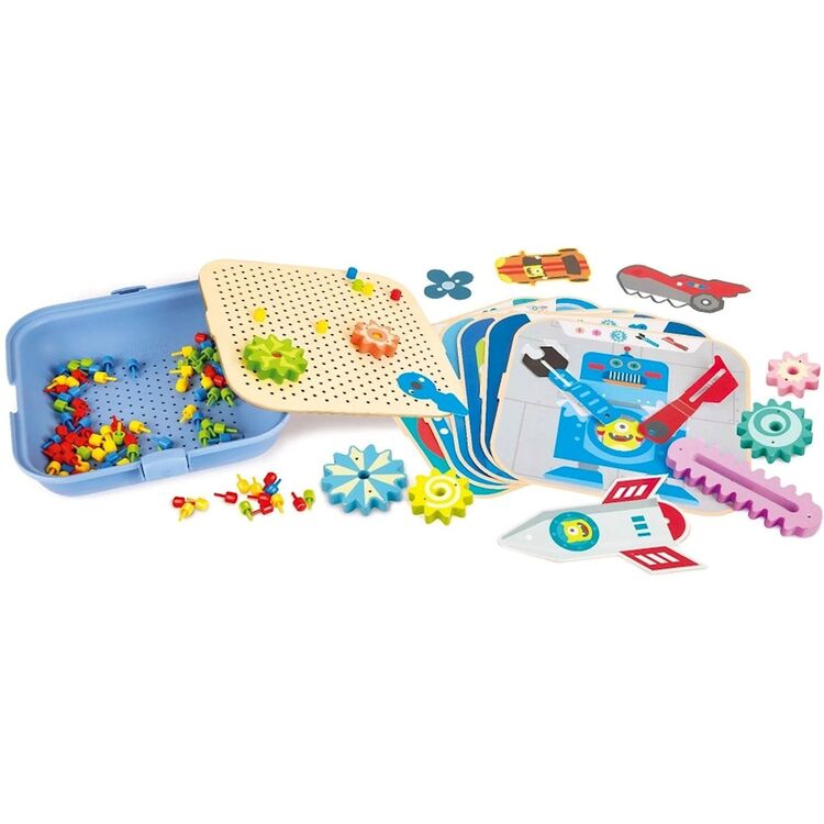 Set jocuri de dezvoltare Hape Cogworks Experimental E1065