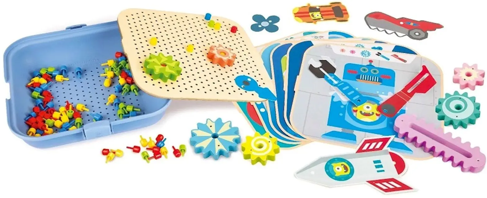 Набор головоломок Hape Cogworks Experimental E1065