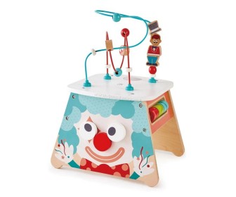 Cub de dezvoltare Hape Circus E1813 (Turquoise/White)