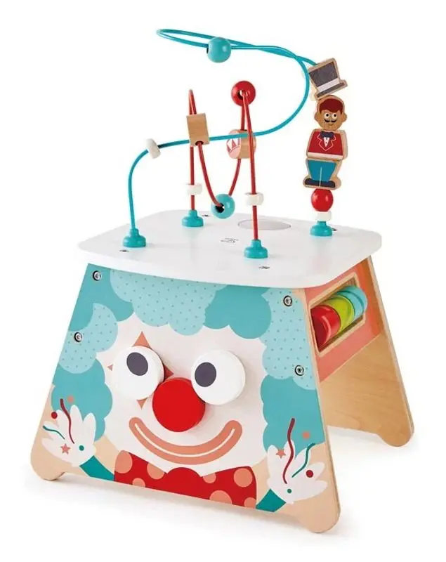 Cub de dezvoltare Hape Circus E1813 (Turquoise/White)