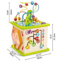 Cub de dezvoltare Hape Country Critters Play E1810 (Turquoise/White) Thumb