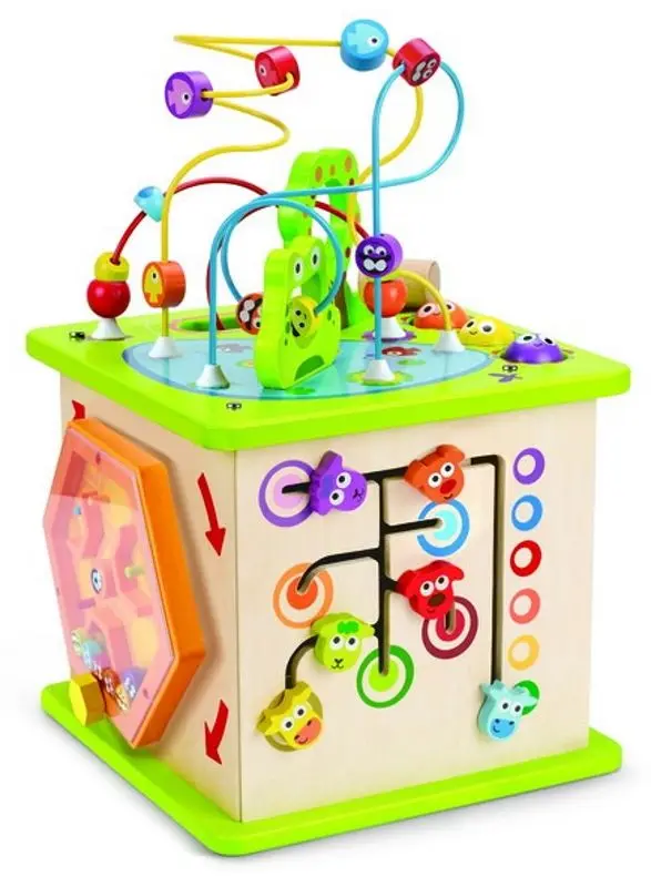 Cub de dezvoltare Hape Country Critters Play E1810 (Turquoise/White)