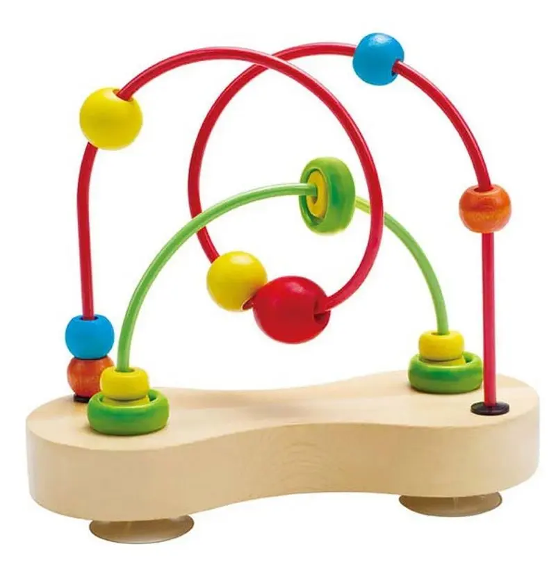 Labirint Hape Double Bubble E1801 (Wood/Red)