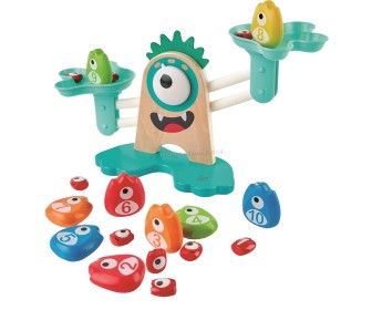 Balansoar Hape Monster Math Scale E0511 (Multicolor)