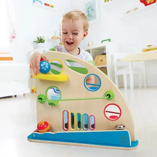 Labirint Hape Roller Derby E0430 (Blue/Wood)