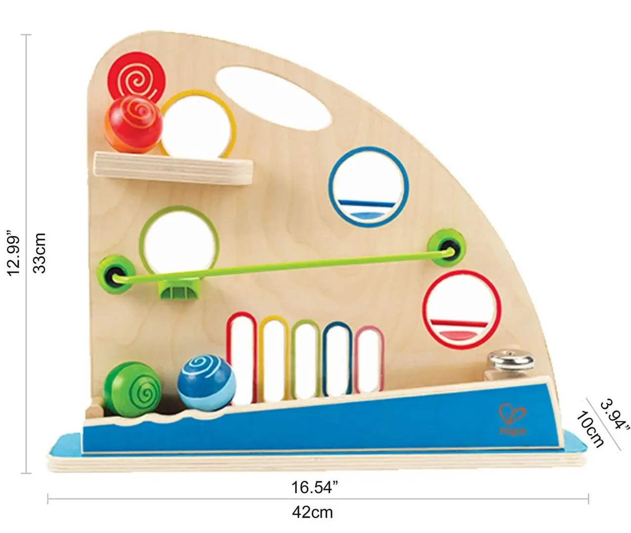 Labirint Hape Roller Derby E0430 (Blue/Wood)