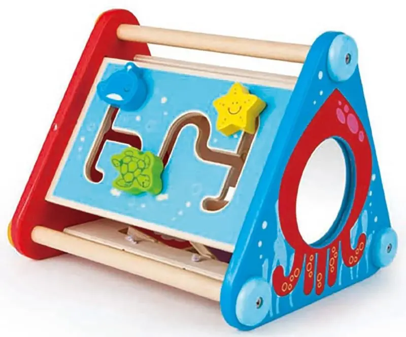 Бизипирамида Hape Take-Along Activity Box E0434 (Multicolor)