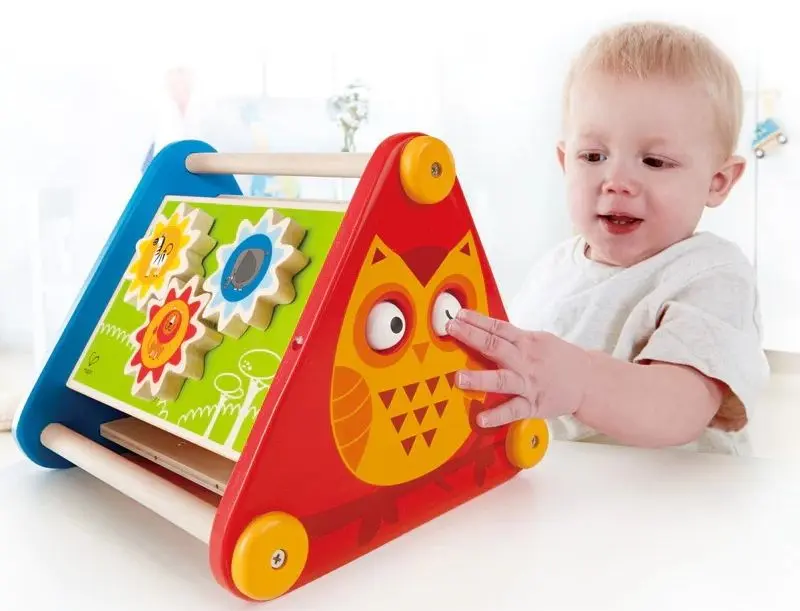 Бизипирамида Hape Take-Along Activity Box E0434 (Multicolor)