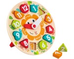 Joc de dezvoltare Hape Chunky Clock E1622