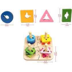 Joc de dezviltare Hape Creative Peg Puzzle E0411 Thumb