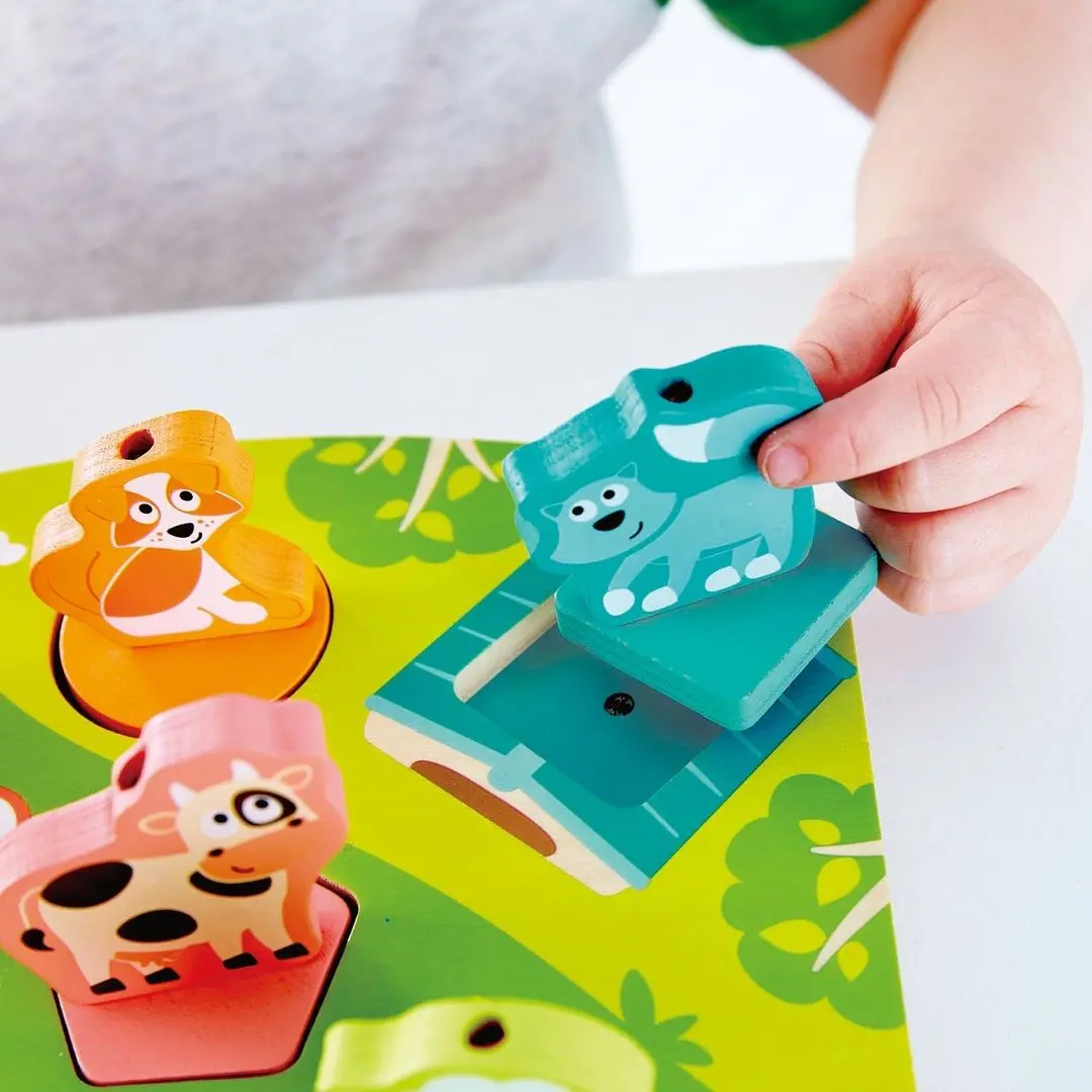 Puzzle Hape Farmyard Sound E1614