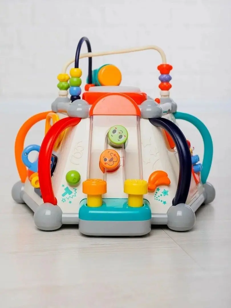 Cub de dezvoltare Hola Toys Activity Pyramid (Multicolour)