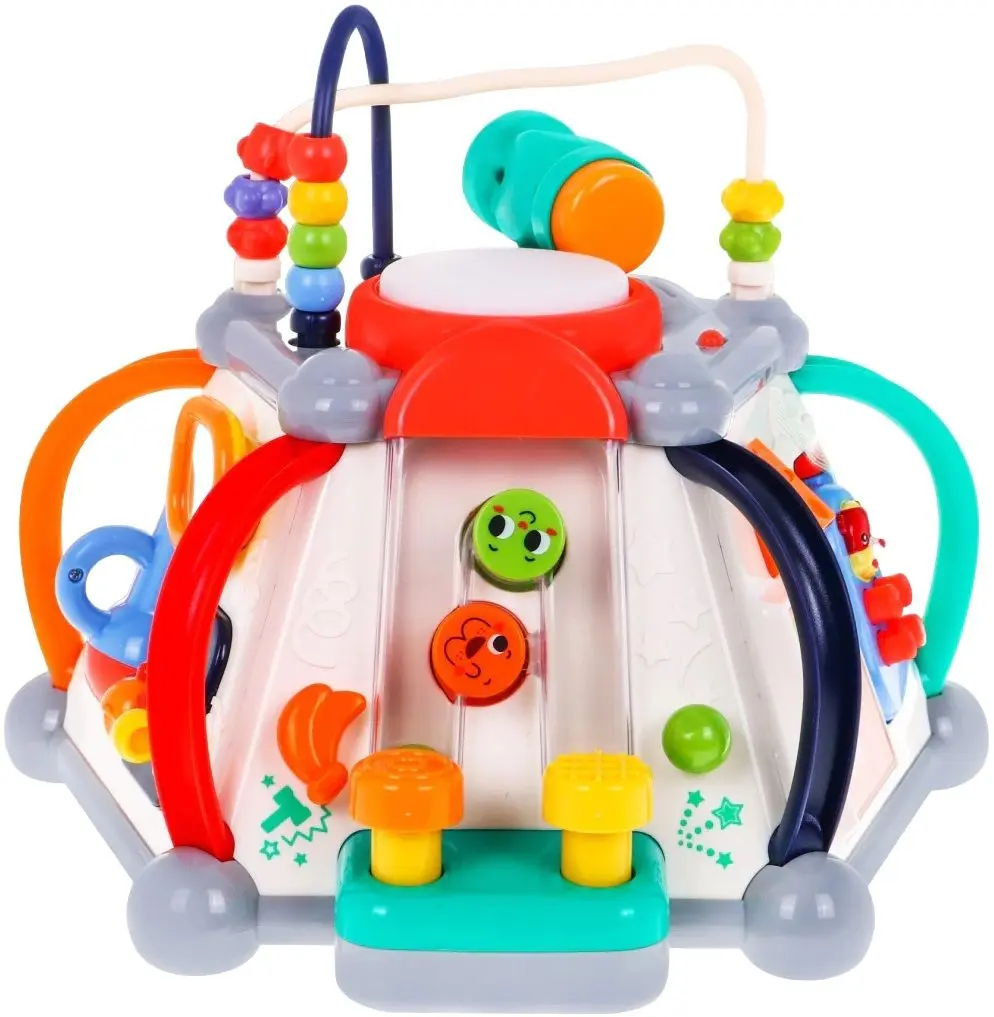 Cub de dezvoltare Hola Toys Activity Pyramid (Multicolour)