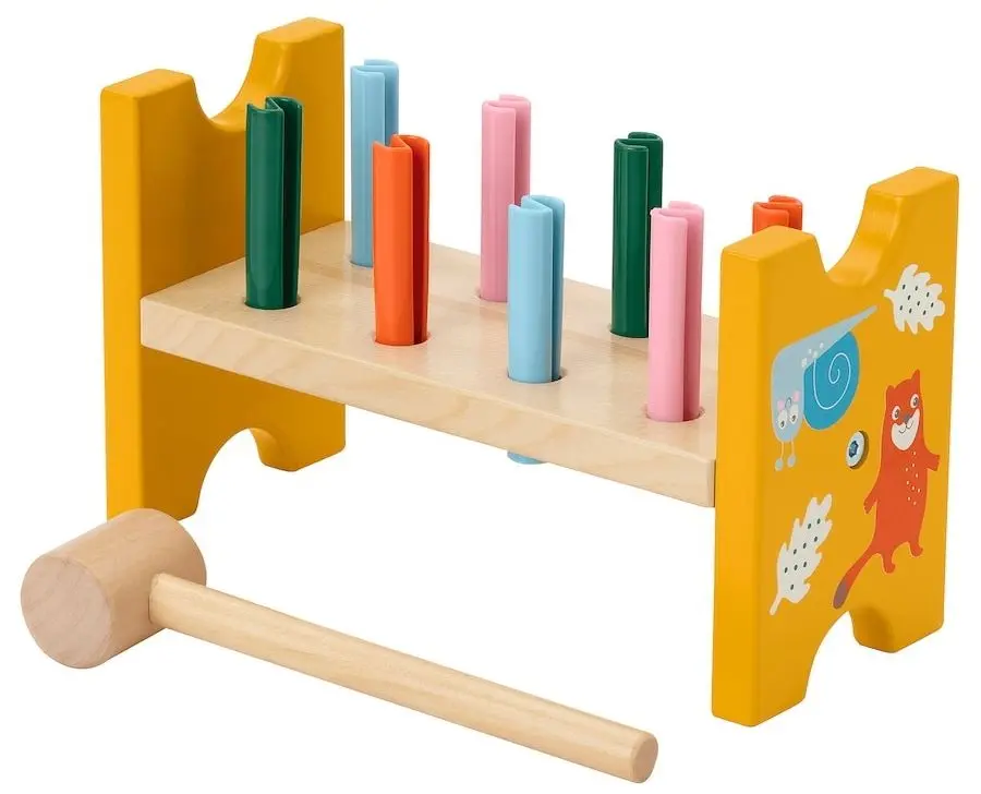 Sortator cu ciocan Ikea Uppsta cu ciocan (Multicolor)