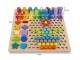 Jucarie de dezvoltare Kruzzel Puzzle-Beads DU17252 (Multicolor)