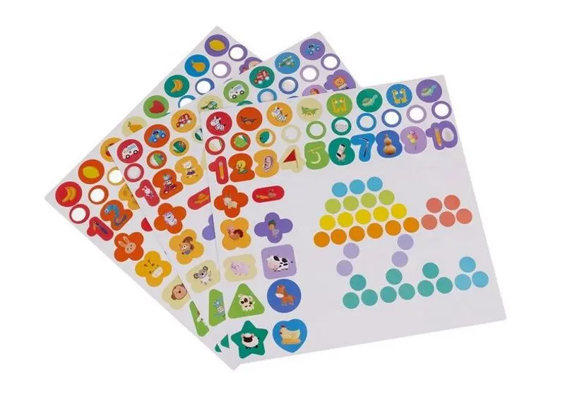 Jucarie de dezvoltare Kruzzel Puzzle-Beads DU17252 (Multicolor)