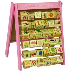 Развивающая игра LeanToys Children Learn Flap (Pink) Thumb