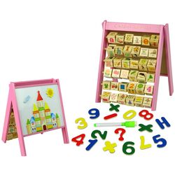 Развивающая игра LeanToys Children Learn Flap (Pink)