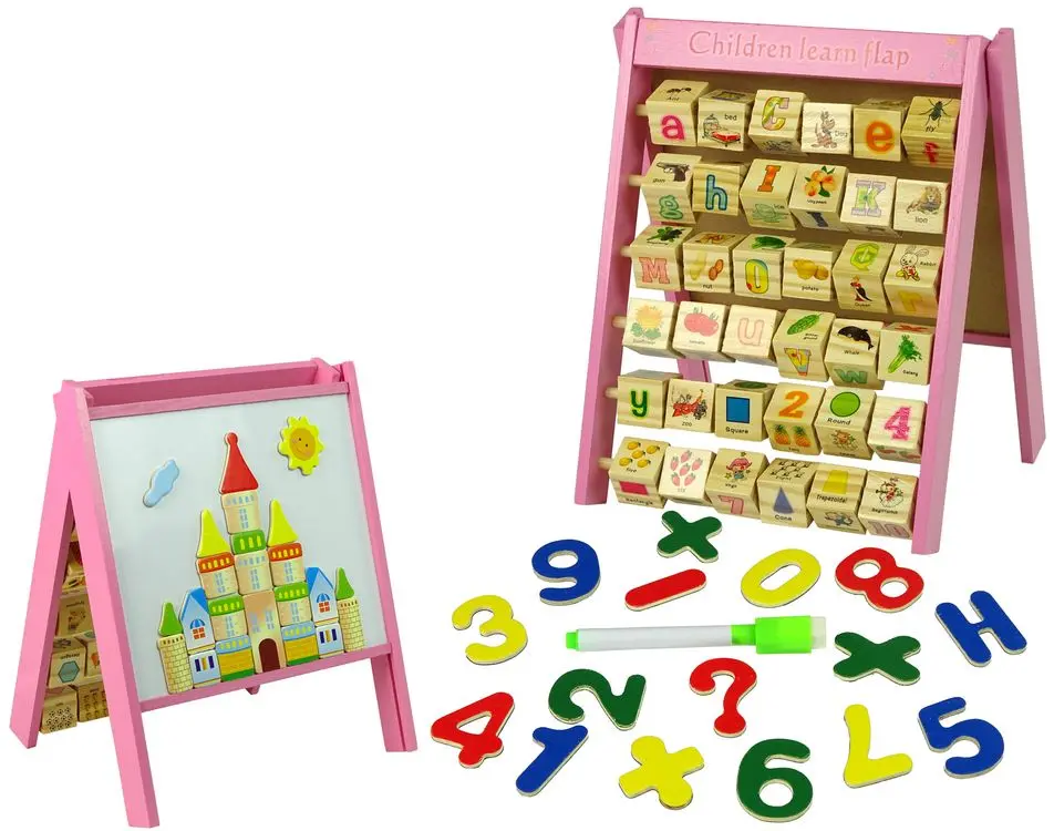 Развивающая игра LeanToys Children Learn Flap (Pink)