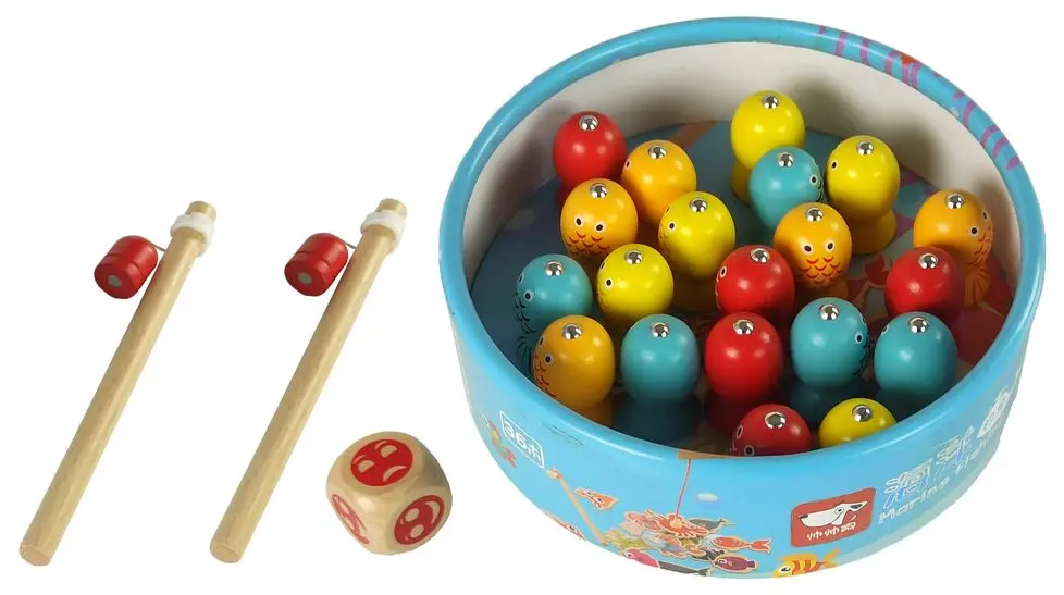 Развивающая игрушка LeanToys Catching Fish (Multicolor)