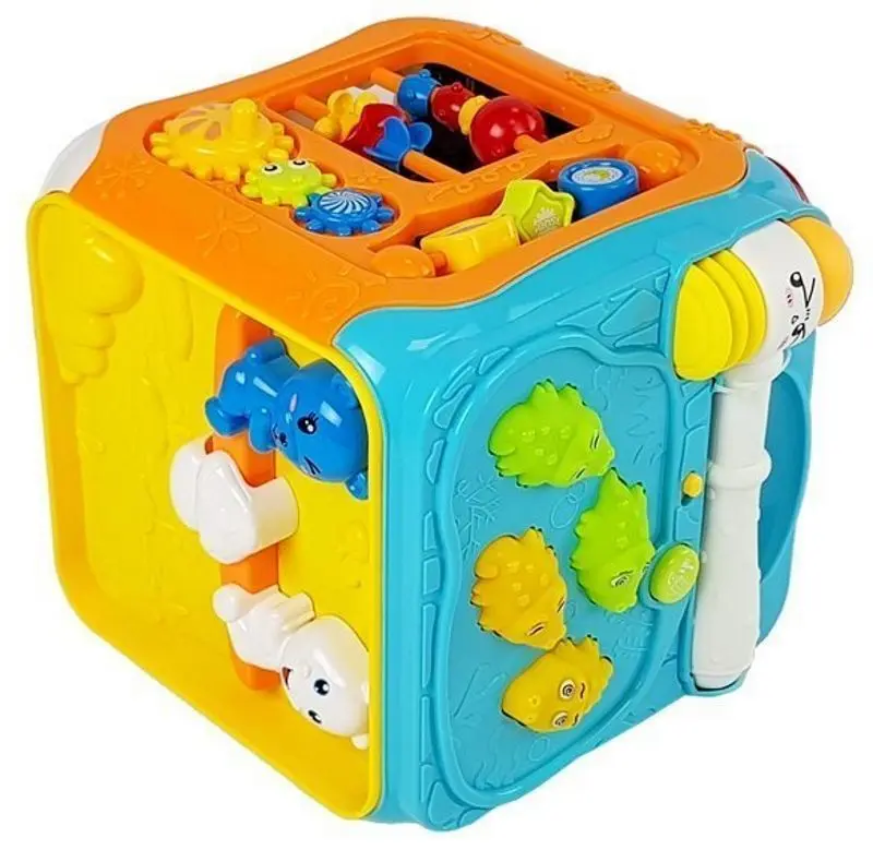Развивающая игрушка LeanToys Cube (Red/Blue) - 2