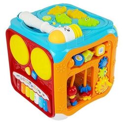 Развивающая игрушка LeanToys Cube (Red/Blue)
