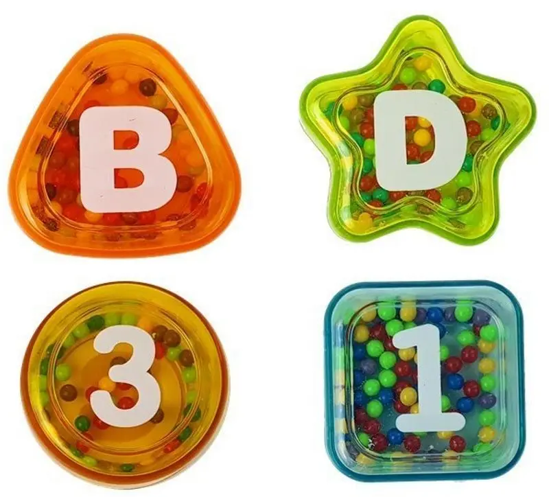 Развивающая игрушка LeanToys Cube (Red/Blue) - 4