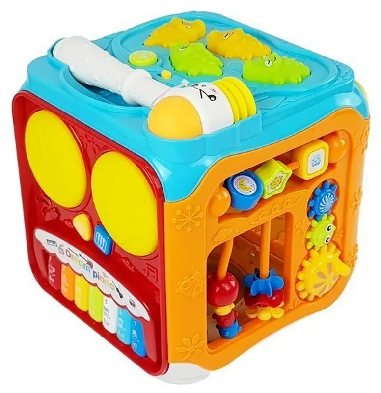 Развивающая игрушка LeanToys Cube (Red/Blue)