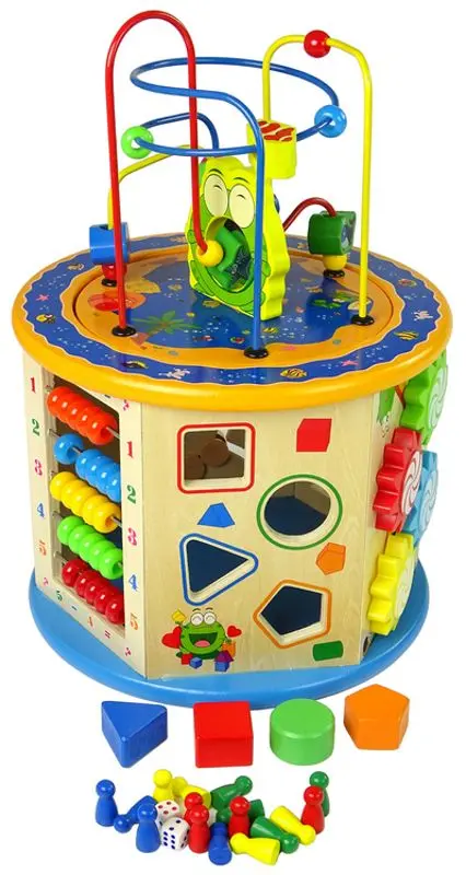 Развивающая игрушка LeanToys Wooden Toy (Multicolor)