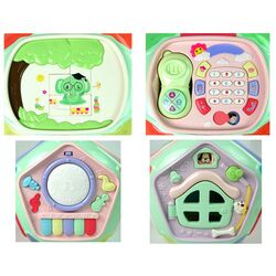 Сортер LeanToys Telephone (Mint/Pink) Thumb