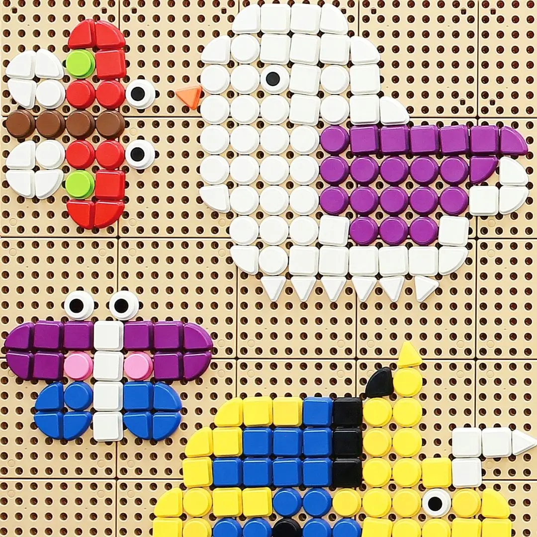Набор геометрических элементов для развивающей стены Masterkidz ME14825 (Multicolor) - 2