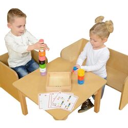 Пирамидка Masterkidz Blocks Cups Circle (Multicolor) Thumb