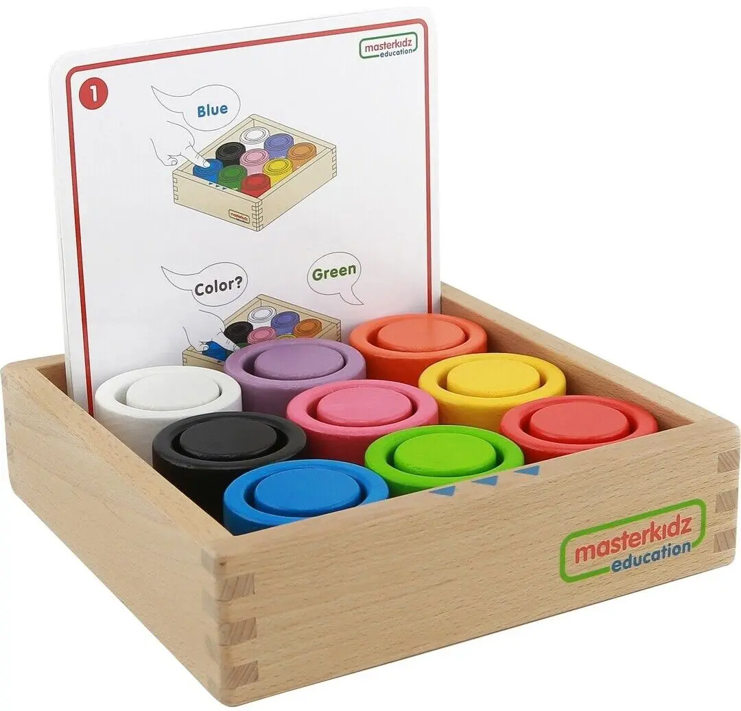 Пирамидка Masterkidz Blocks Cups Circle (Multicolor)