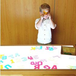 Набор цифр и букв Masterkidz Alphabets and Numbers (Multicolor) Thumb