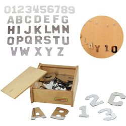 Набор цифр и букв Masterkidz Alphabets and Numbers (Wood) Thumb