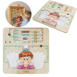 Бизиборд Masterkidz Educational Board ME15518 (Natural) Thumb