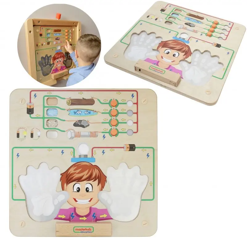 Бизиборд Masterkidz Educational Board ME15518 (Natural) - 4